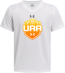 Under Armour Big Win Flag Jersey - Girls UAA Session I 2026 (Peach Cream)