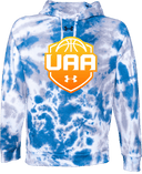 Under Armour Rival Fleece Hoodie Tie-Dye - Girls UAA Session I 2026 (Peach Cream)