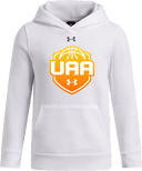 Under Armour Team Icon Fleece Hoodie - Girls UAA Session I 2026 (Peach Cream)