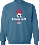 Crew Sweatshirt - USYS TN State Cup (w1/2) 2026 (White & Red)