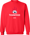 Crew Sweatshirt - USYS TN State Cup (w1/2) 2026 (White & Red)