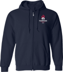 Full Zip Hoodies - USYS TN State Cup (w1/2) 2026 (White & Red)