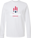 Long Sleeves - USYS TN State Cup (w1/2) 2026 (White & Red)