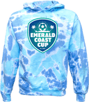 Tie-Dye Hoodies - Emerald Coast Cup 2026(Turquoise)