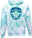 Tie-Dye Hoodies - Emerald Coast Cup 2026(Turquoise)
