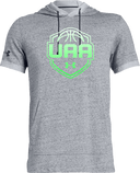 Under Armour Stadium Short Sleeve Hoodie - Boys UAA Session I 2026(Vibrant Green)