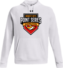 Under Armour Rival Fleece Hoodie - Midwest Boys Point Series #1 - Hamilton 2026 (Orange & Red)
