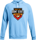 Under Armour Rival Fleece Hoodie - Midwest Boys Point Series #1 - Hamilton 2026 (Orange & Red)