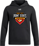 Under Armour Team Icon Fleece Hoodie - Midwest Boys Point Series #1 - Hamilton 2026 (Orange & Red)