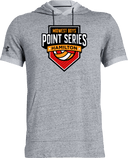Under Armour Stadium Short Sleeve Hoodie - Midwest Boys Point Series #1 - Hamilton 2026 (Orange & Red)
