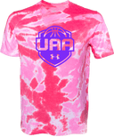 Under Armour Athletics Short Sleeve Tie-Dye - Girls UAA Session I 2026 (Neon Violet)