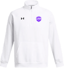 Under Armour Rival Fleece ¼ Zip - Girls UAA Session I 2026 (Neon Violet)