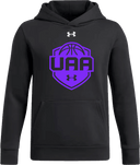 Under Armour Team Icon Fleece Hoodie - Girls UAA Session I 2026 (Neon Violet)