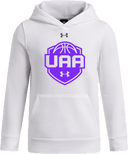 Under Armour Team Icon Fleece Hoodie - Girls UAA Session I 2026 (Neon Violet)