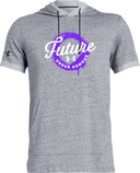 Under Armour Stadium Short Sleeve Hoodie - UA Future West Regionals Session 1 2026(White text Purple Drip Halo)