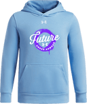 Under Armour Team Icon Fleece Hoodie - UA Future West Regionals Session 1 2026(White text Purple Drip Halo)