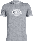 Under Armour Stadium Short Sleeve Hoodie - USA Football Summer Series 2026 (All White J.I.C.)