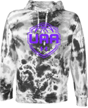 Under Armour Rival Fleece Hoodie Tie-Dye - Girls UAA Session I 2026 (Amethyst Purple)