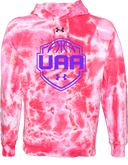 Under Armour Rival Fleece Hoodie Tie-Dye - Girls UAA Session I 2026 (Amethyst Purple)