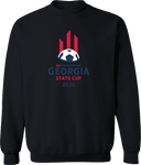Crew Sweatshirt - USYS GA State Cup (w2/3) 2026 (Navy and Red Text)