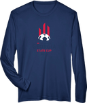 Performance Long Sleeves - USYS GA State Cup (w2/3) 2026 (Navy and Red Text)