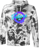 Under Armour Rival Fleece Hoodie Tie-Dye - UA Future West Regionals Session 1 2026(Cyan Spray Halo)