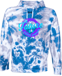 Under Armour Rival Fleece Hoodie Tie-Dye - UA Future West Regionals Session 1 2026(Cyan Spray Halo)