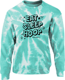 Crew Sweatshirt - Zero Gravity - EAT SLEEP HOOP black