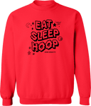 Crew Sweatshirt - Zero Gravity - EAT SLEEP HOOP black