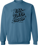 Crew Sweatshirt - Zero Gravity - EAT SLEEP HOOP black