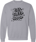 Crew Sweatshirt - Zero Gravity - EAT SLEEP HOOP black