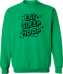 Crew Sweatshirt - Zero Gravity - EAT SLEEP HOOP black