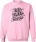 Crew Sweatshirt - Zero Gravity - EAT SLEEP HOOP black