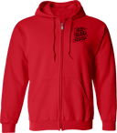 Full Zip Hoodies - Zero Gravity - EAT SLEEP HOOP black
