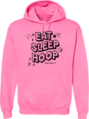 Hoodies - Zero Gravity - EAT SLEEP HOOP black