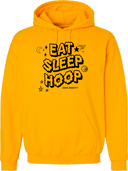 Hoodies - Zero Gravity - EAT SLEEP HOOP black