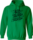 Hoodies - Zero Gravity - EAT SLEEP HOOP black