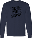 Long Sleeves - Zero Gravity - EAT SLEEP HOOP black