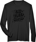 Performance Long Sleeves - Zero Gravity - EAT SLEEP HOOP black