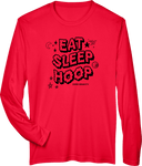 Performance Long Sleeves - Zero Gravity - EAT SLEEP HOOP black