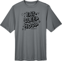 Performance Short Sleeves - Zero Gravity - EAT SLEEP HOOP black
