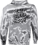 Tie-Dye Hoodies - Zero Gravity - EAT SLEEP HOOP black