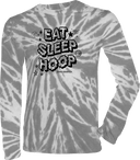 Tie-Dye Long Sleeves - Zero Gravity - EAT SLEEP HOOP black