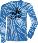 Tie-Dye Long Sleeves - Zero Gravity - EAT SLEEP HOOP black