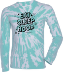 Tie-Dye Long Sleeves - Zero Gravity - EAT SLEEP HOOP black