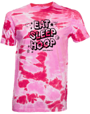 Tie-Dye Short Sleeves - Zero Gravity - EAT SLEEP HOOP black