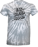 Tie-Dye Short Sleeves - Zero Gravity - EAT SLEEP HOOP black