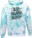 Tie-Dye Hoodies - Zero Gravity - EAT SLEEP HOOP black