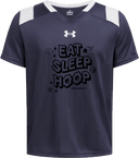 Under Armour Big Win Flag Jersey - Zero Gravity - EAT SLEEP HOOP black