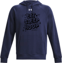 Under Armour Rival Fleece Hoodie - Zero Gravity - EAT SLEEP HOOP black